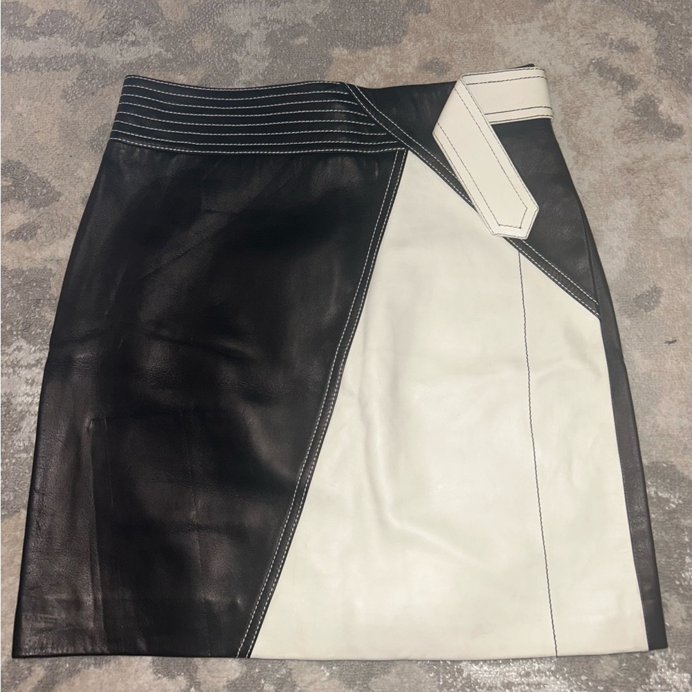 Givenchy leather Skirt